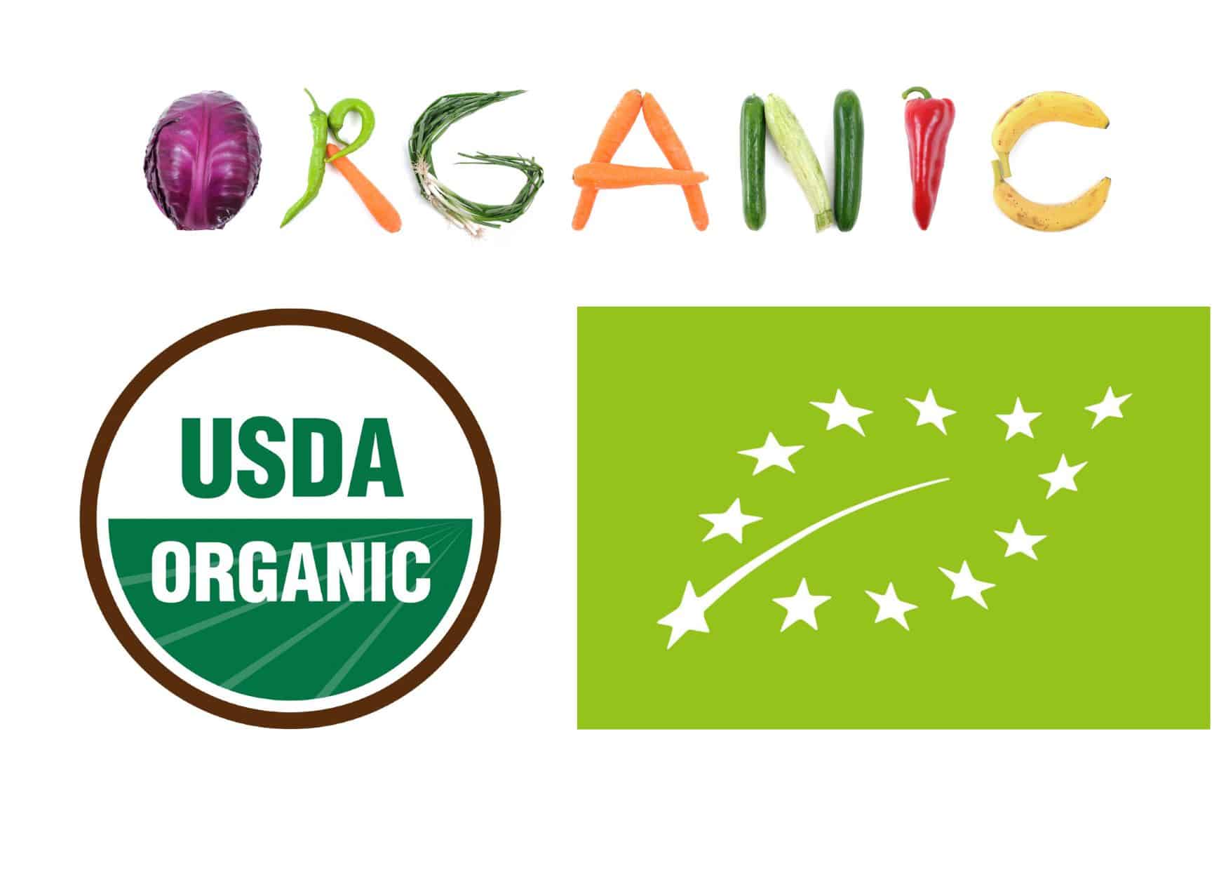 Chứng nhận hữu cơ USDA, EU Organic 