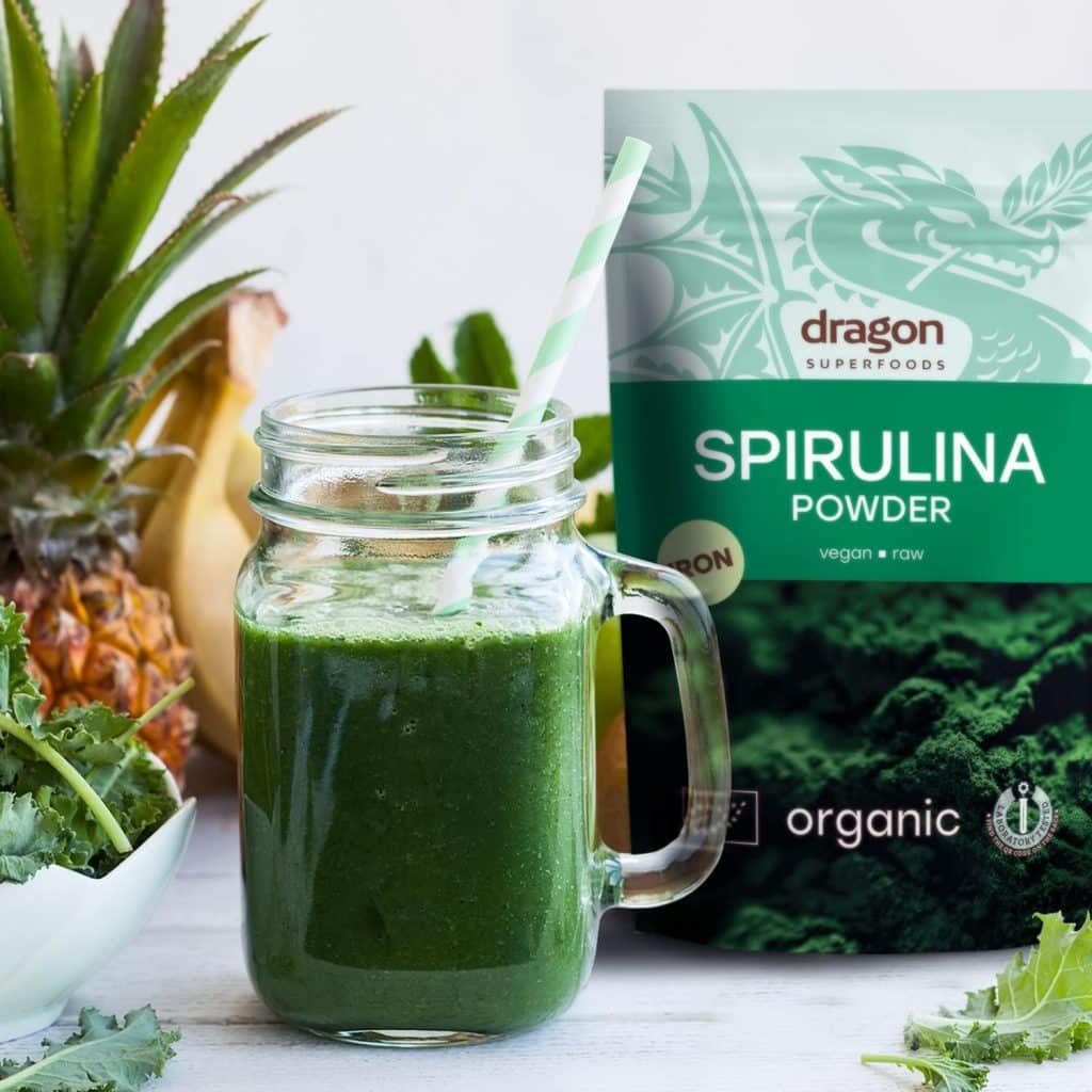 Bột tảo xoắn Spirulina hữu cơ