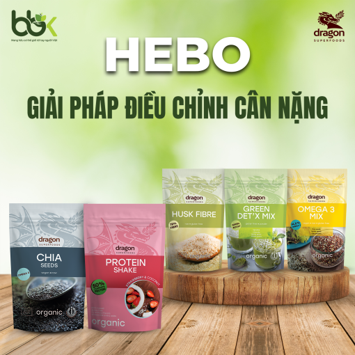 Combo HEBO -  Hỗ trợ giảm cân lành mạnh, bền vững