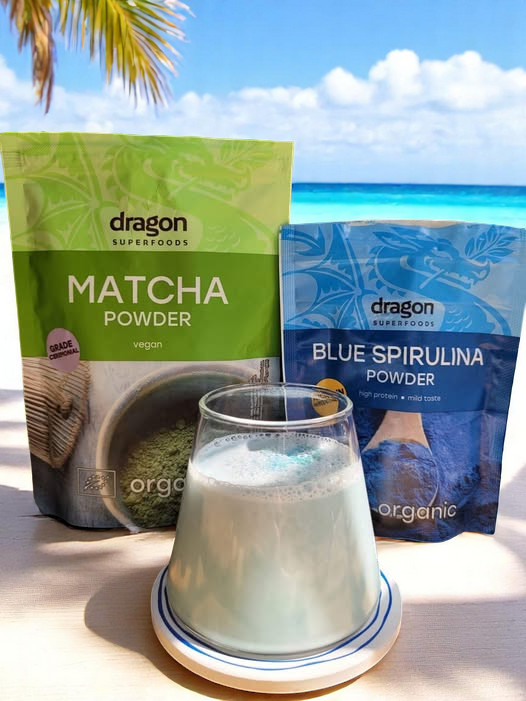 Matcha và Blue Spirulina