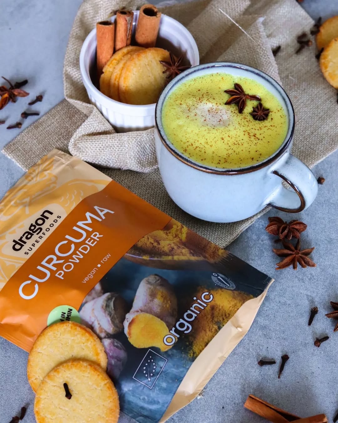 Bột Nghệ Hữu Cơ Dragon Superfoods