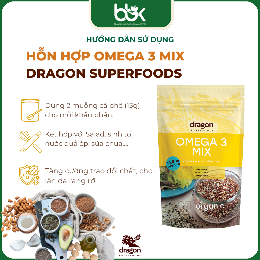 Omega 3 Mix Dragon Superfoods