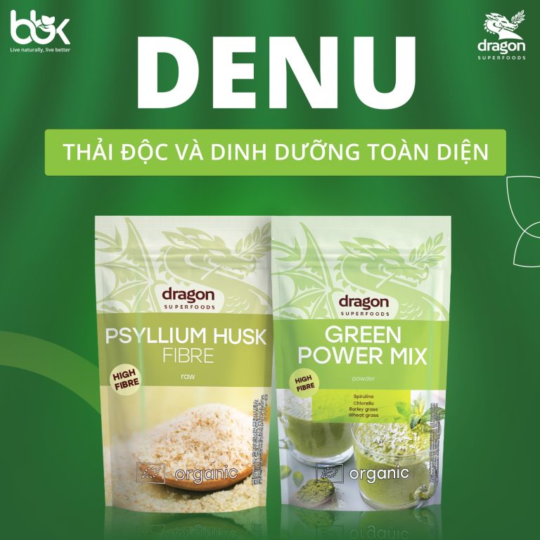 Combo DENU – Detox & Nutrition từ Dragon Superfoods Combo DENU – Detox & Nutrition từ Dragon Superfoods