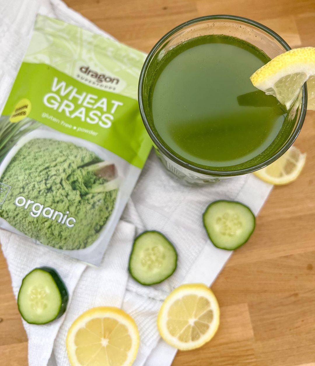 Wheat grass - Bột cỏ lúa mì hữu cơ