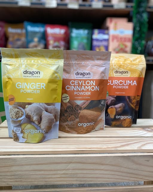 Dinh dưỡng tăng sức đề kháng và giữ ấm cơ thể từ gừng, quế, nghệ