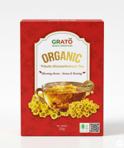 Trà hoa cúc chi Organic Grato 20gr