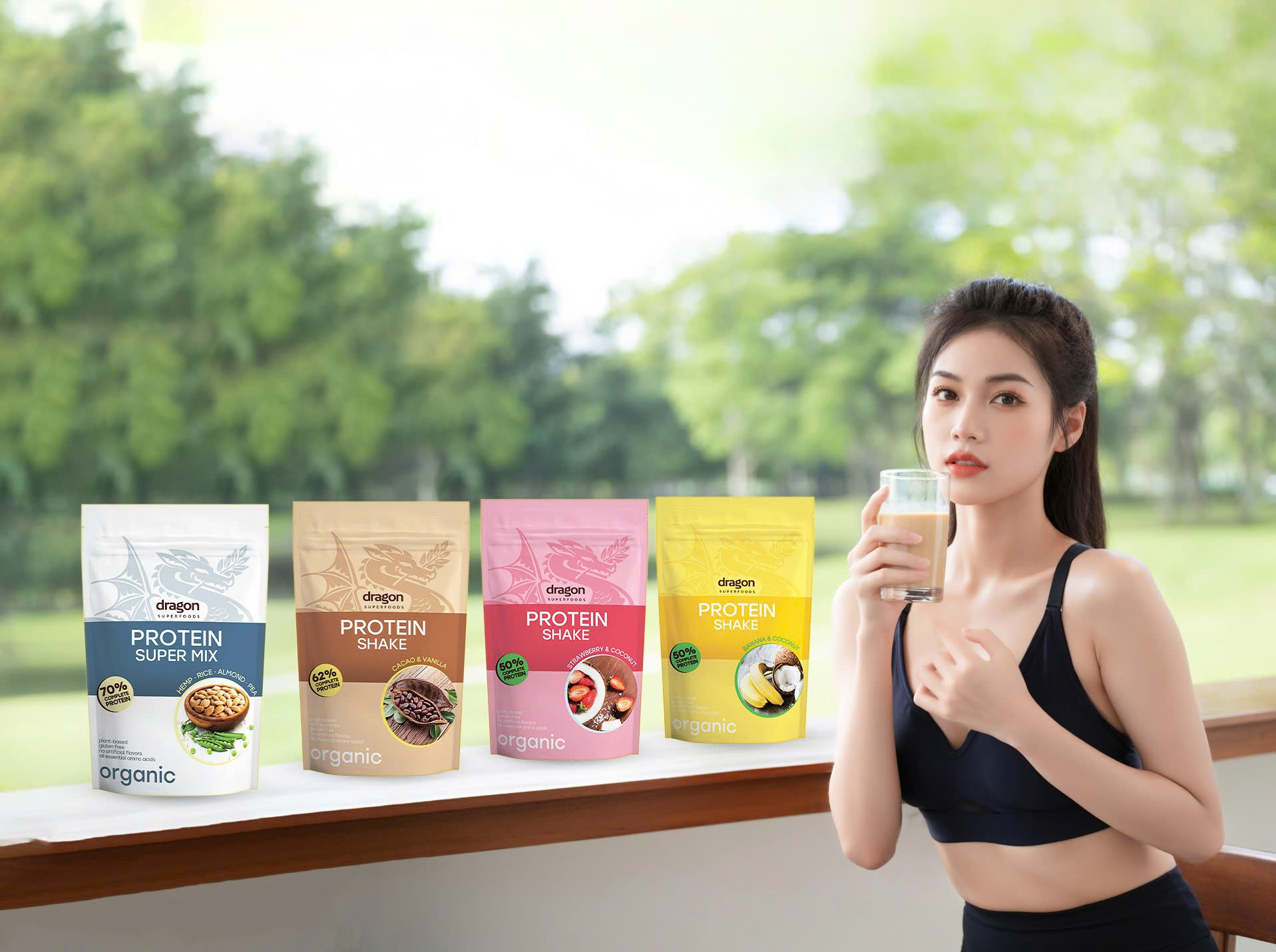 Protein Thực Vật Hữu Cơ Dragon Superfoods