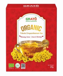 Trà hoa cúc chi Organic Grato 20gr