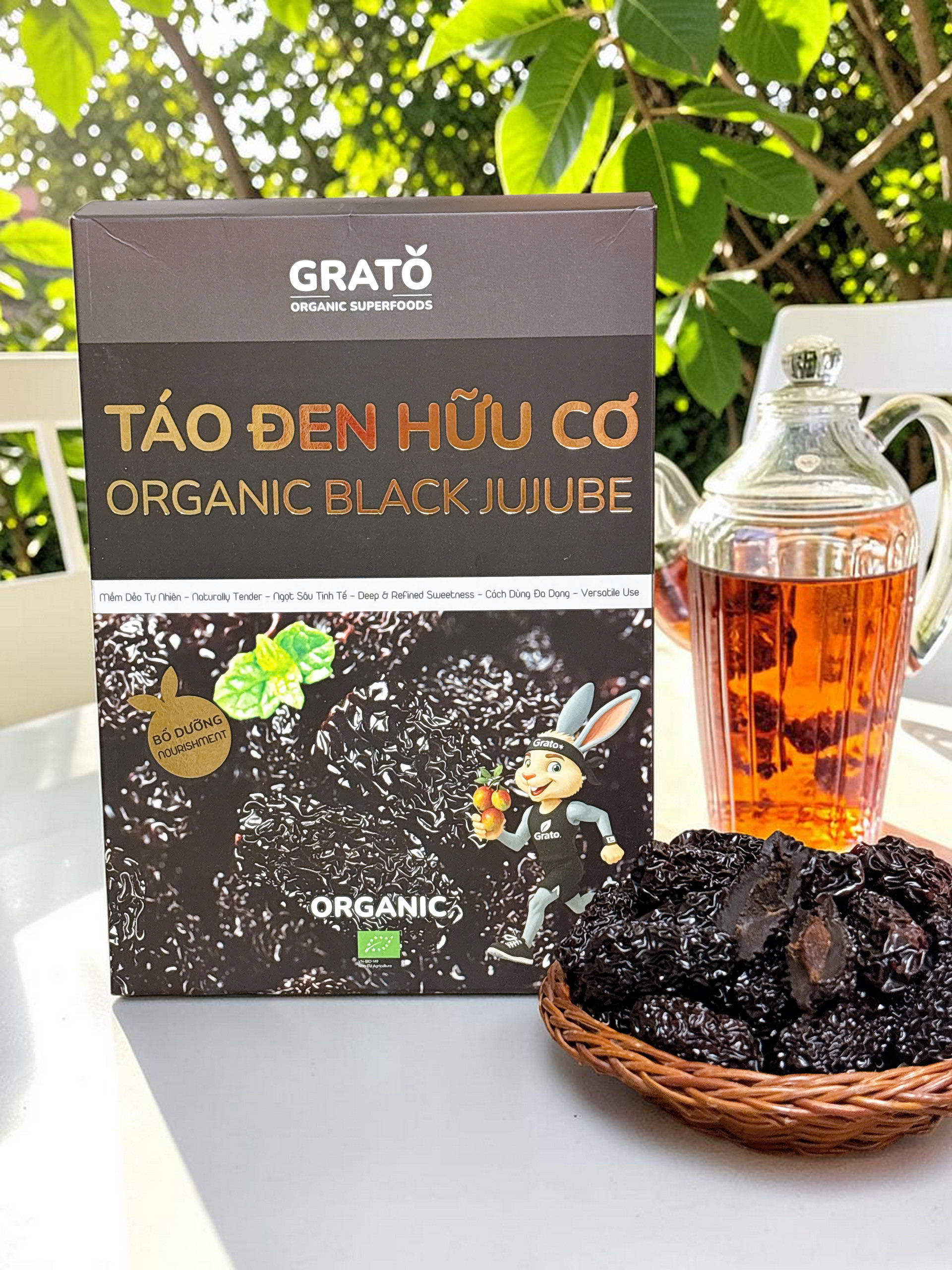 Cách dùng táo đen hữu cơ mỗi ngày